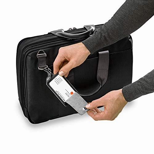 Briggs & Riley @Work Medium Expandable Briefcase, Black