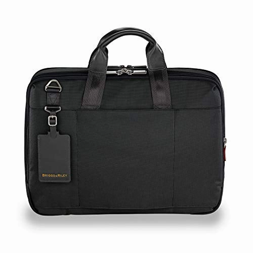 Briggs & Riley @Work Medium Expandable Briefcase, Black