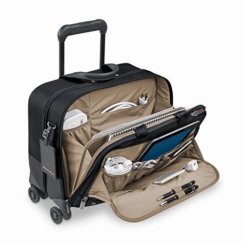 Briggs & Riley @Work Medium Spinner Briefcase, Black