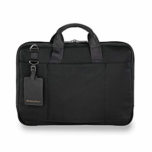 Briggs & Riley @Work Slim Briefcase, Black