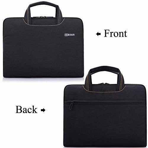 Brinch Unisex 15-15.6 Inch Laptop Messenger Bag with Accessory Bag for Apple, Acer, Asus, Dell,