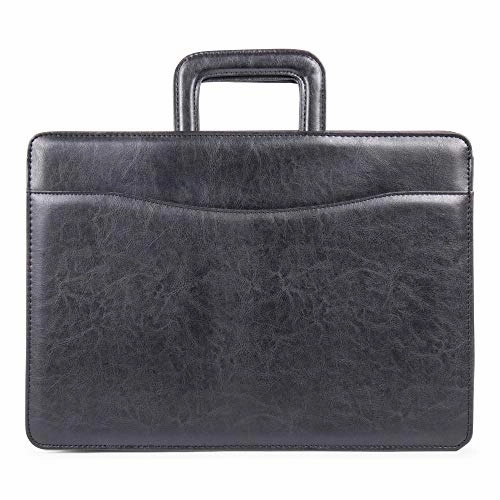 Bugatti Harrold Briefcase, Synthetic Leather, Black