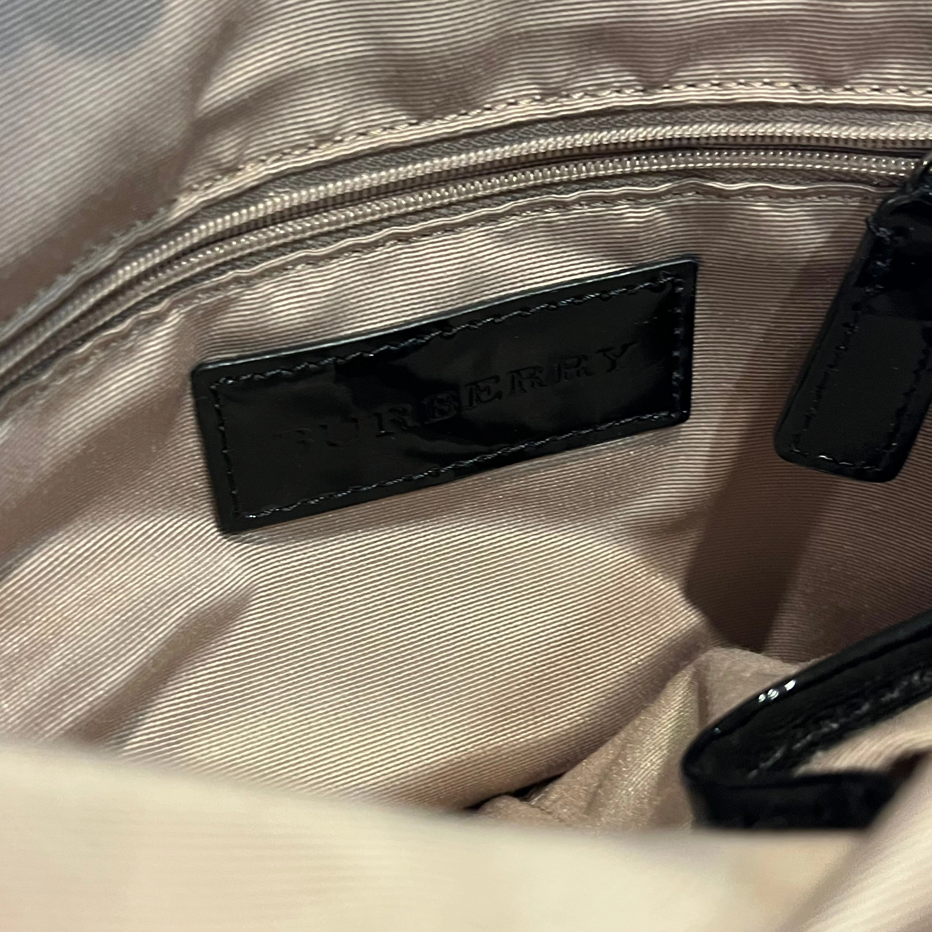 BURBERRY Nova Check Canvas Crossbody Bag