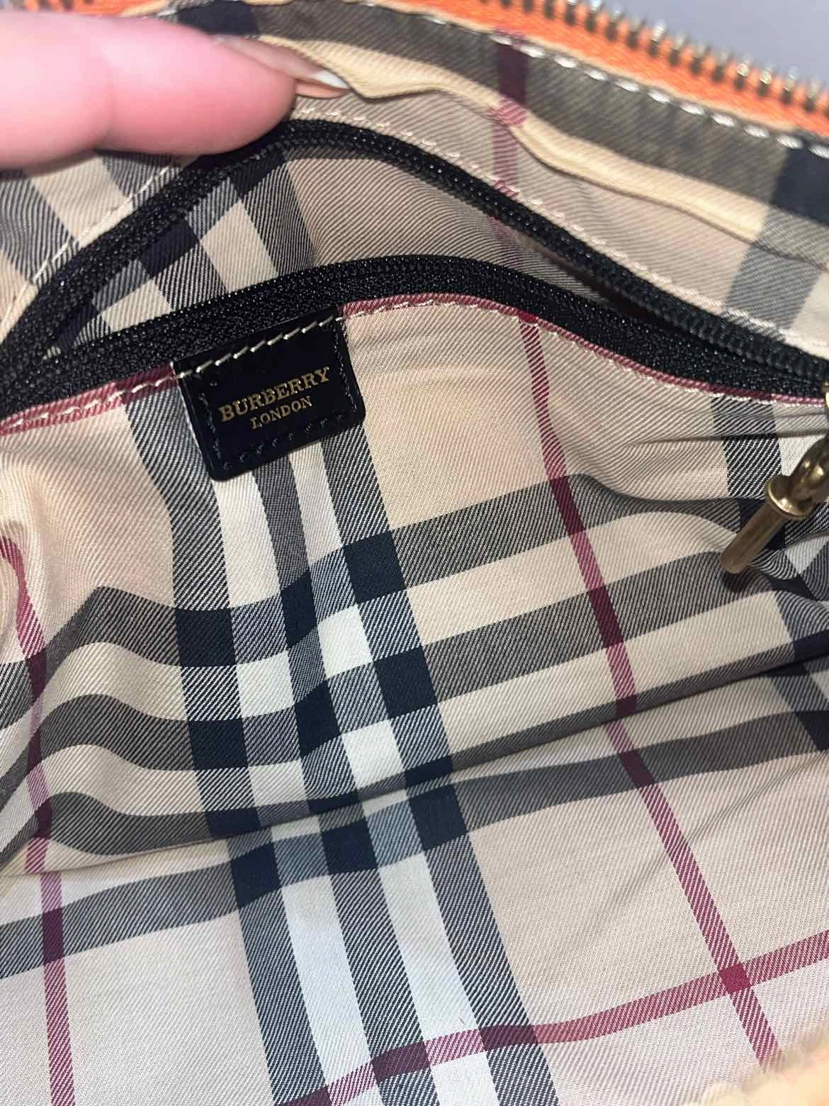 Burberry Orange Handbag