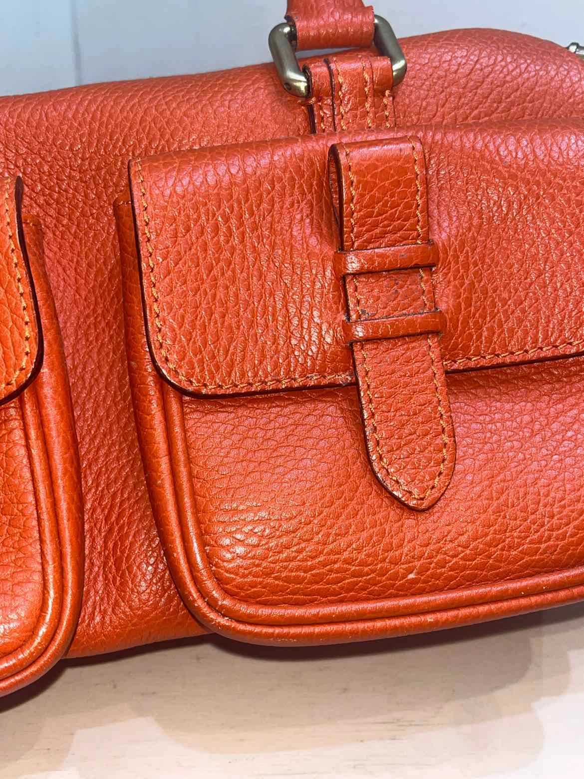 Burberry Orange Handbag