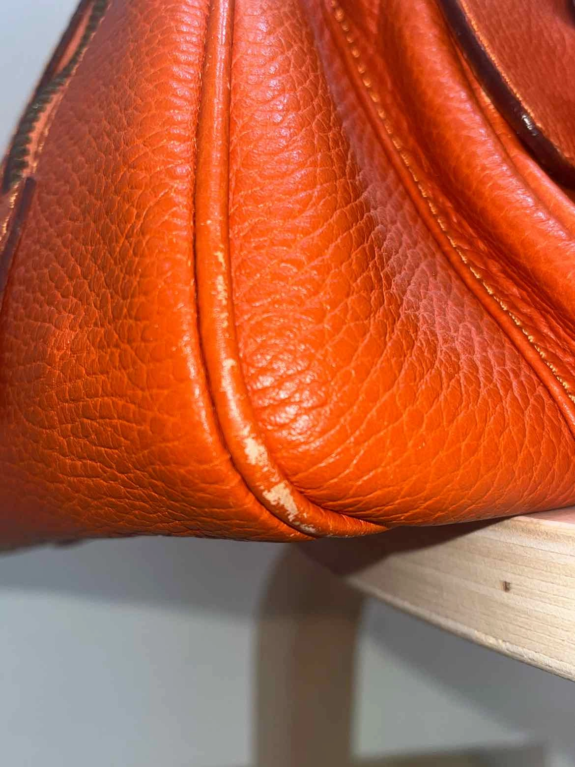 Burberry Orange Handbag