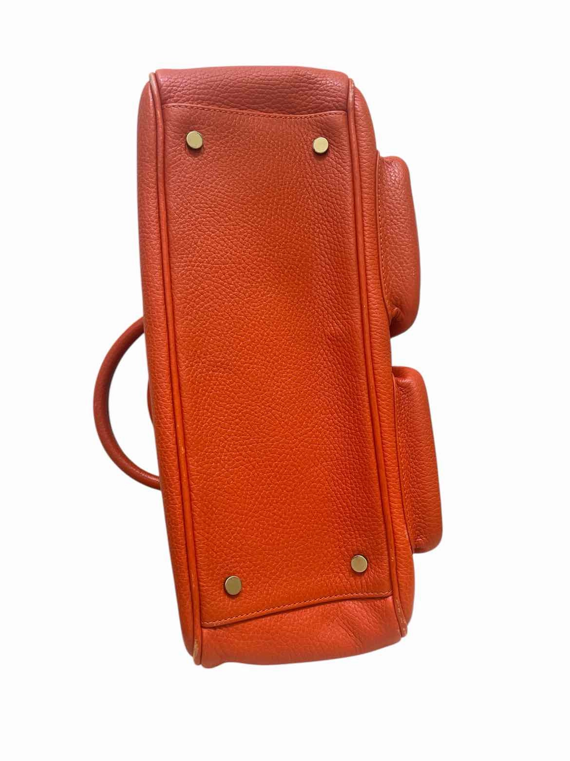 Burberry Orange Handbag
