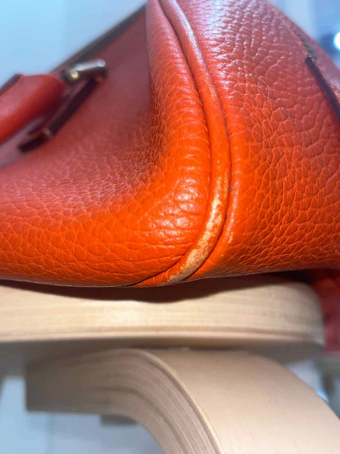 Burberry Orange Handbag