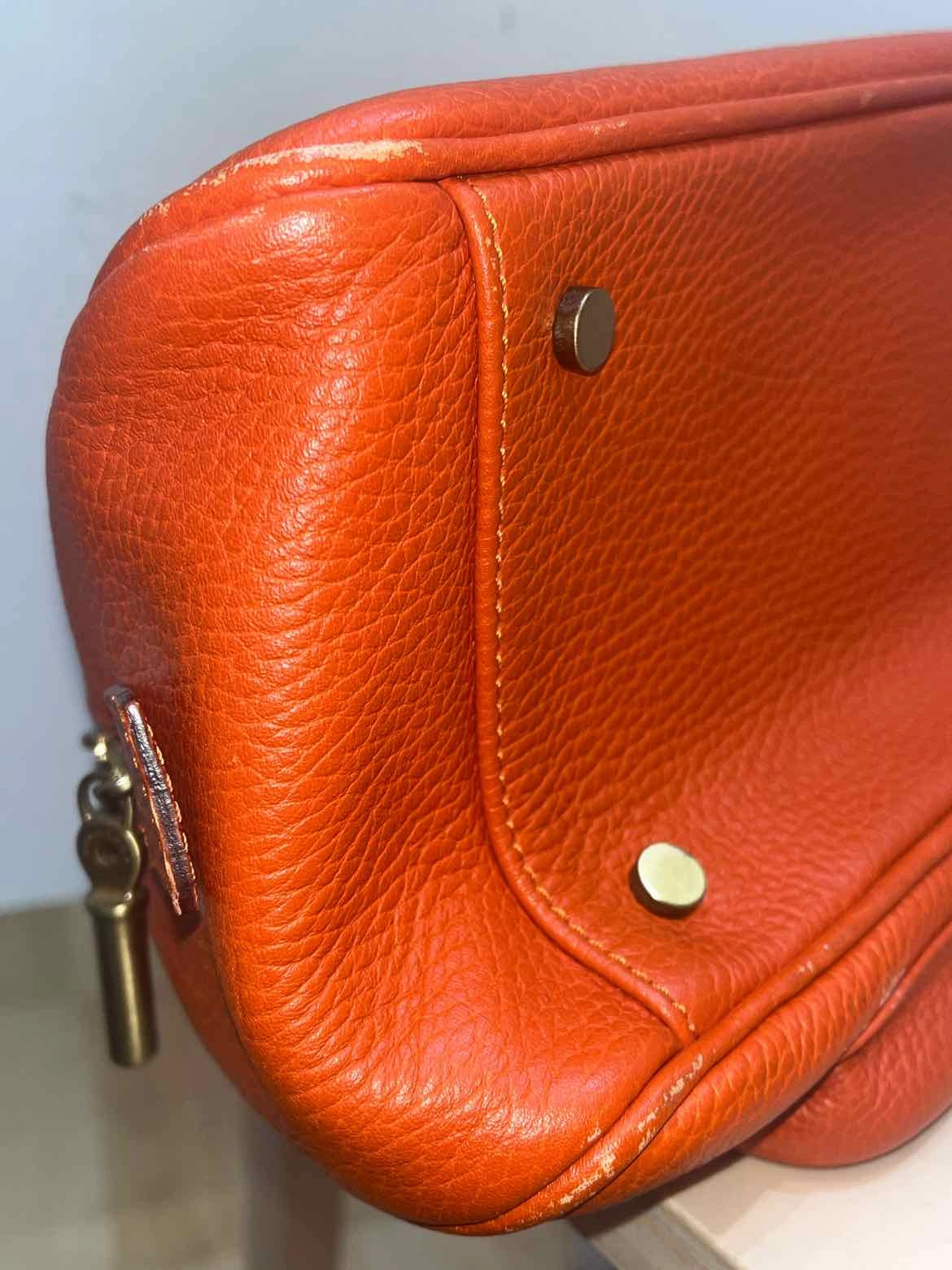 Burberry Orange Handbag