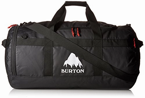 Burton Backhill Duffel Bag, True Black Tarp, 90 L/Large