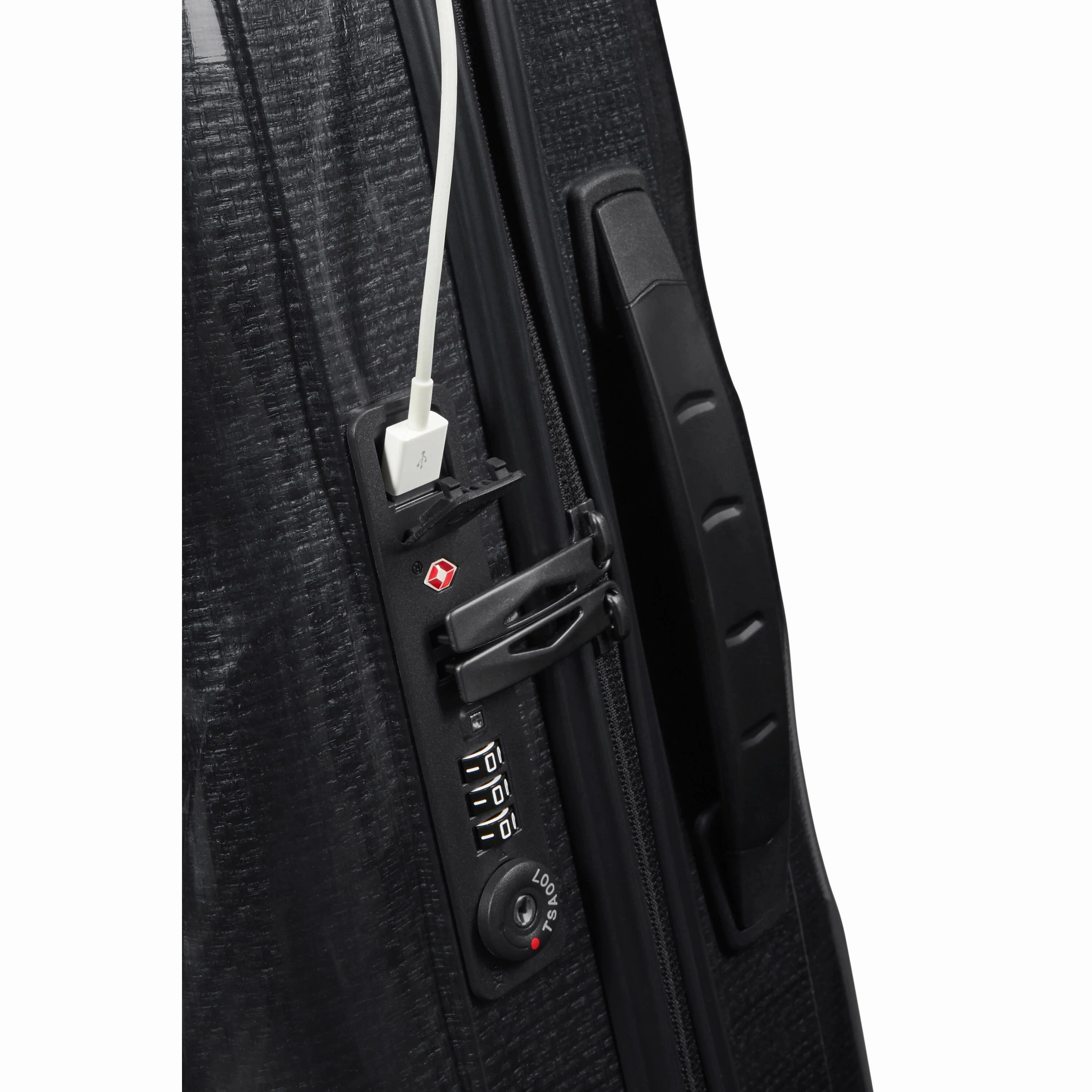 C-Lite Carry-On Spinner Spinner // Black