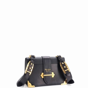 Cahier Crossbody Bag City Calf and Saffiano Large