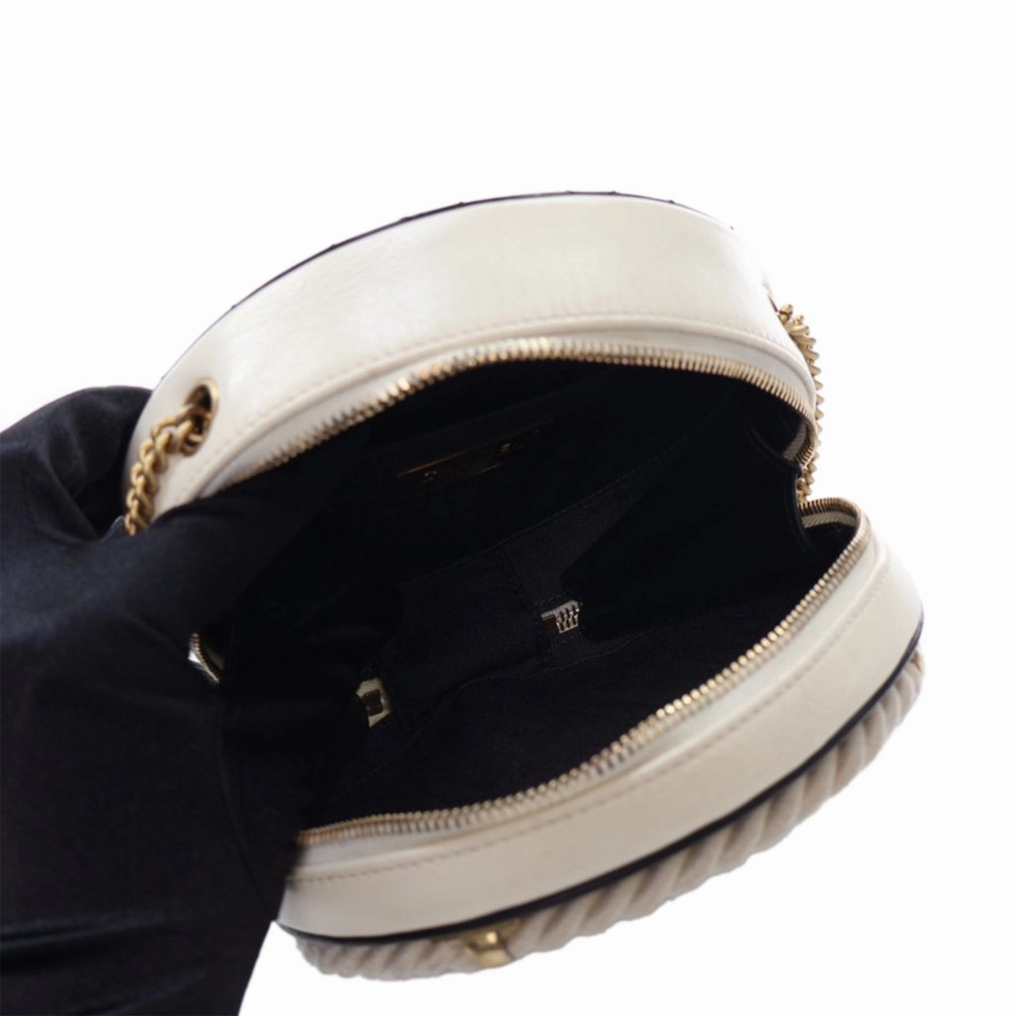 Calfskin En Vogue Round Crossbody
