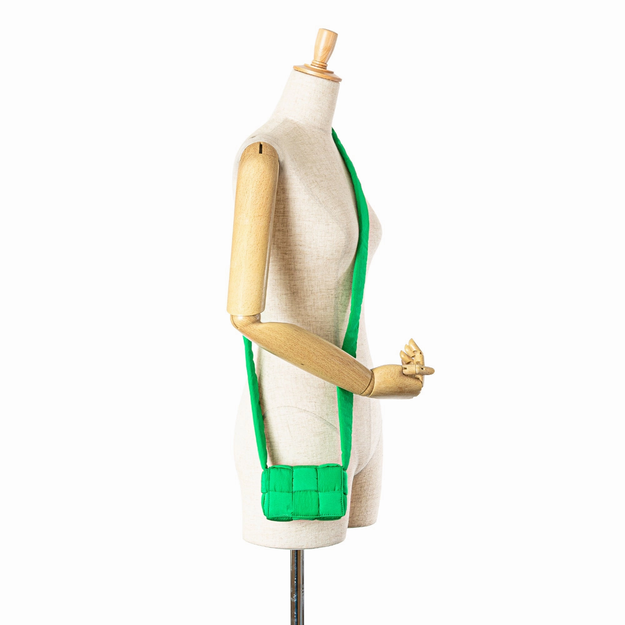 Candy Nylon Intrecciato Padded Tech Cassette Crossbody