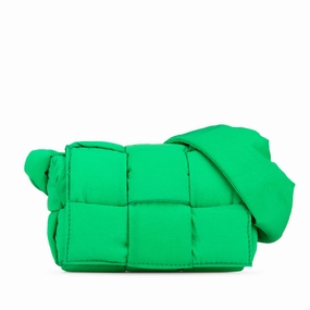 Candy Nylon Intrecciato Padded Tech Cassette Crossbody