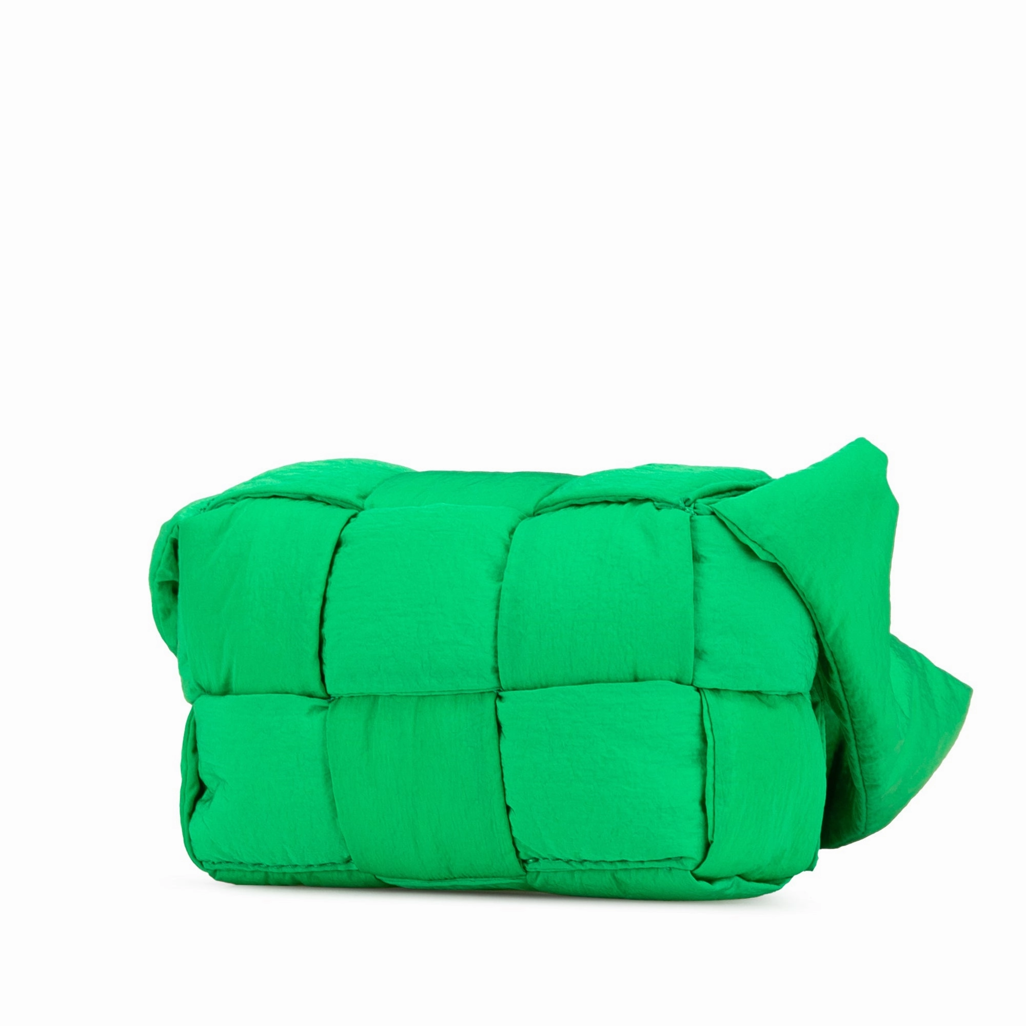Candy Nylon Intrecciato Padded Tech Cassette Crossbody