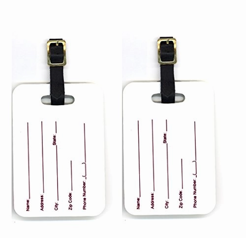 Carolines Treasures Ss8899Bt French Bulldog Luggage Tag - Pair 2, 4 X 2.75 In.