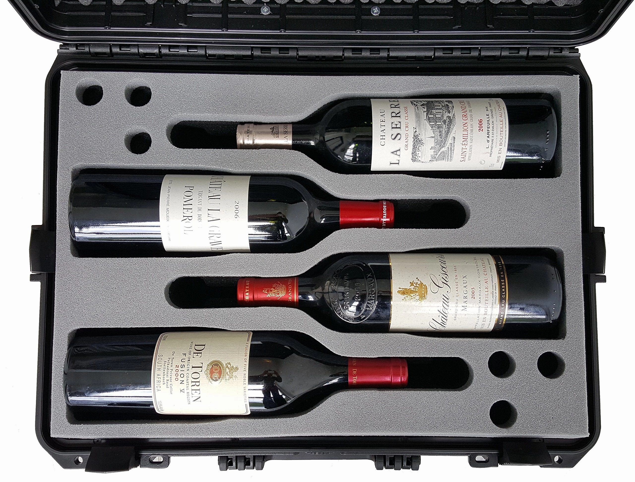 Carrying Case for Wine - Bottles - Winecase - Wheeled Case - Wine transport - Wine Agent - Bottle Wine Carrier - hard case