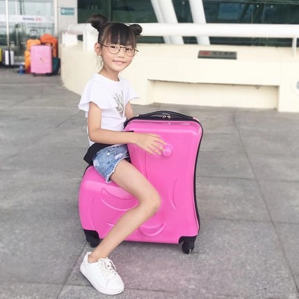 Carrylove Cartoon Luggage Series 20 Size Can Ride Pc Super Hero  Rolling Luggage Spinner Brand