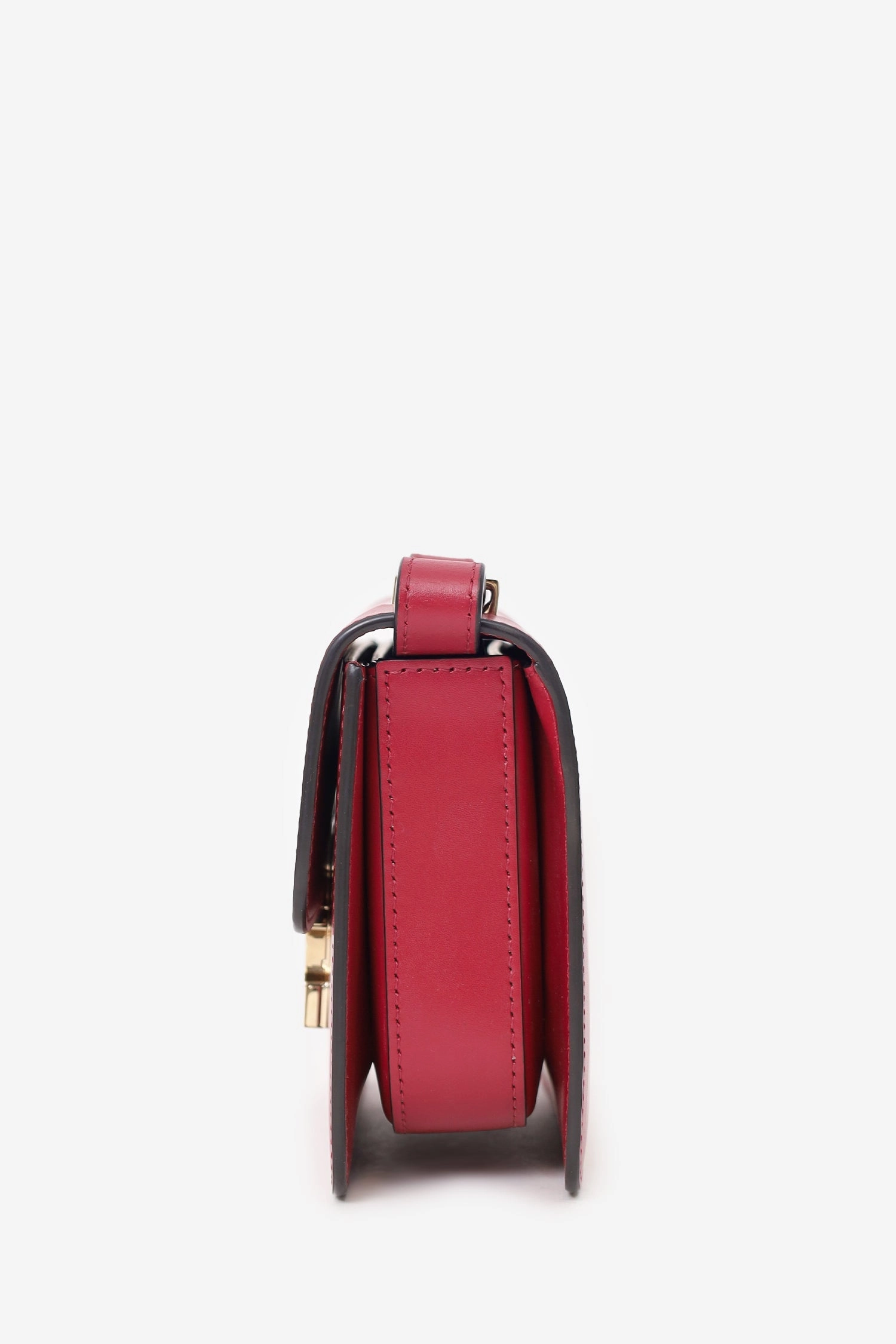 Cartier Red Leather C de Cartier Mini Shoulder Bag