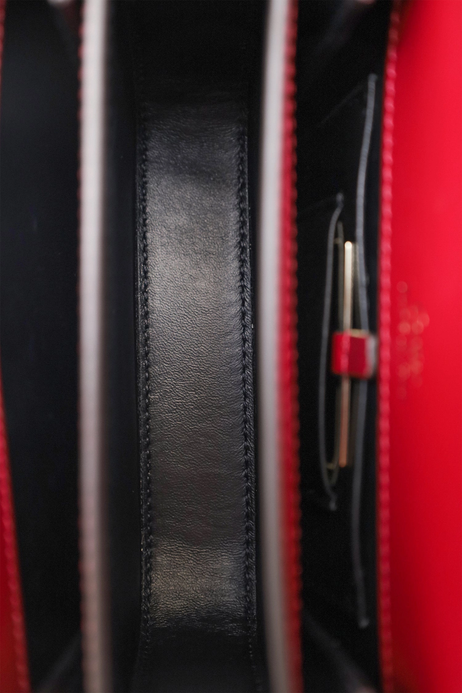 Cartier Red Leather C de Cartier Mini Shoulder Bag