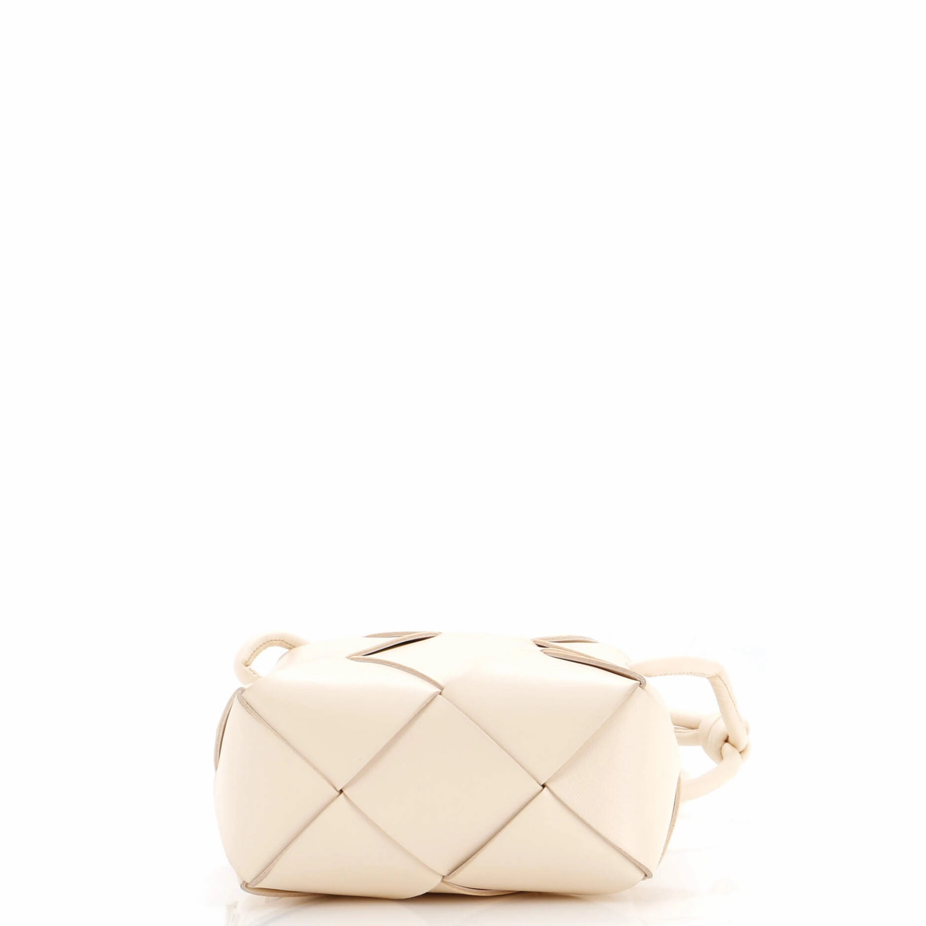 Cassette Camera Crossbody Bag Maxi Intrecciato Leather Mini