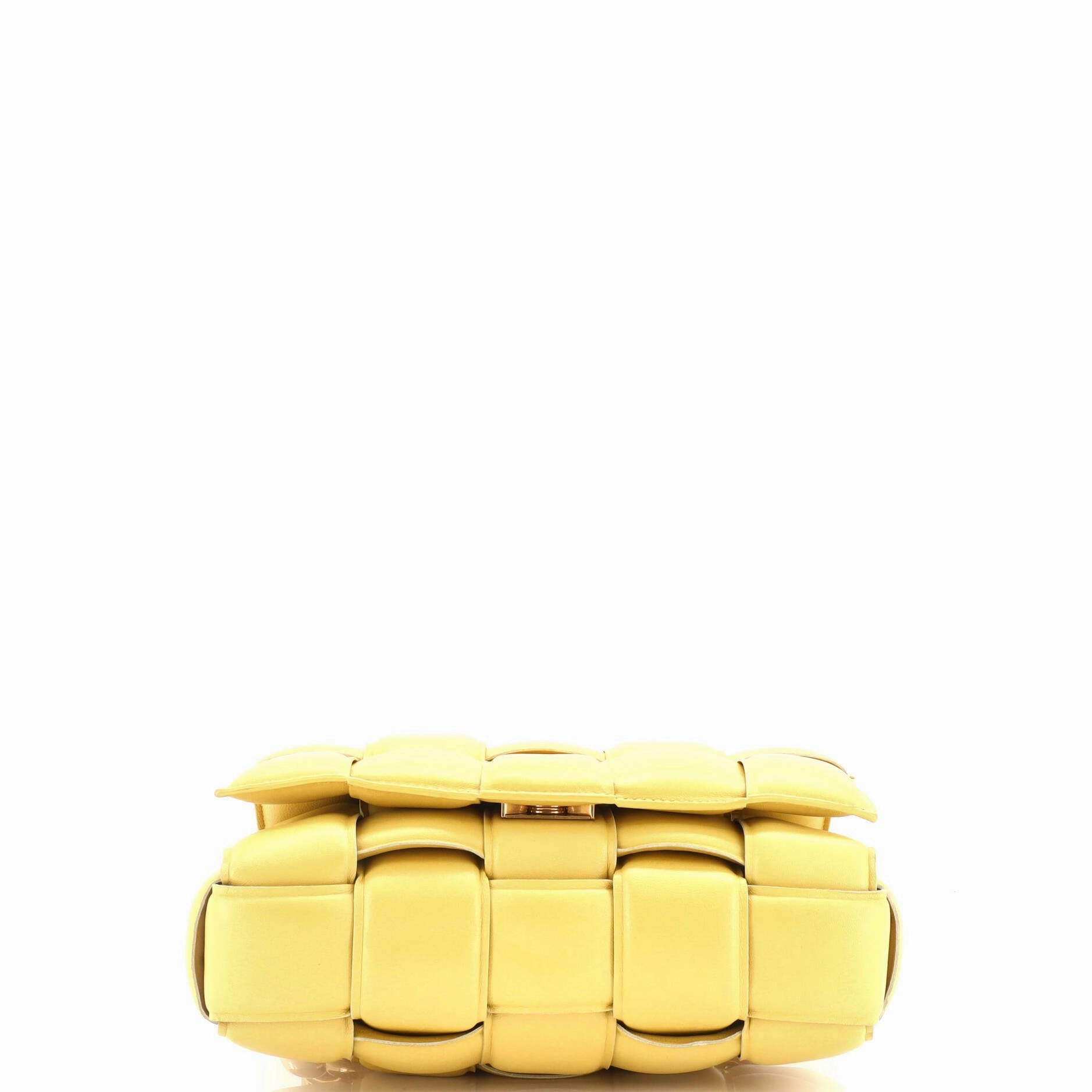 Cassette Chain Crossbody Bag Padded Maxi Intrecciato Leather