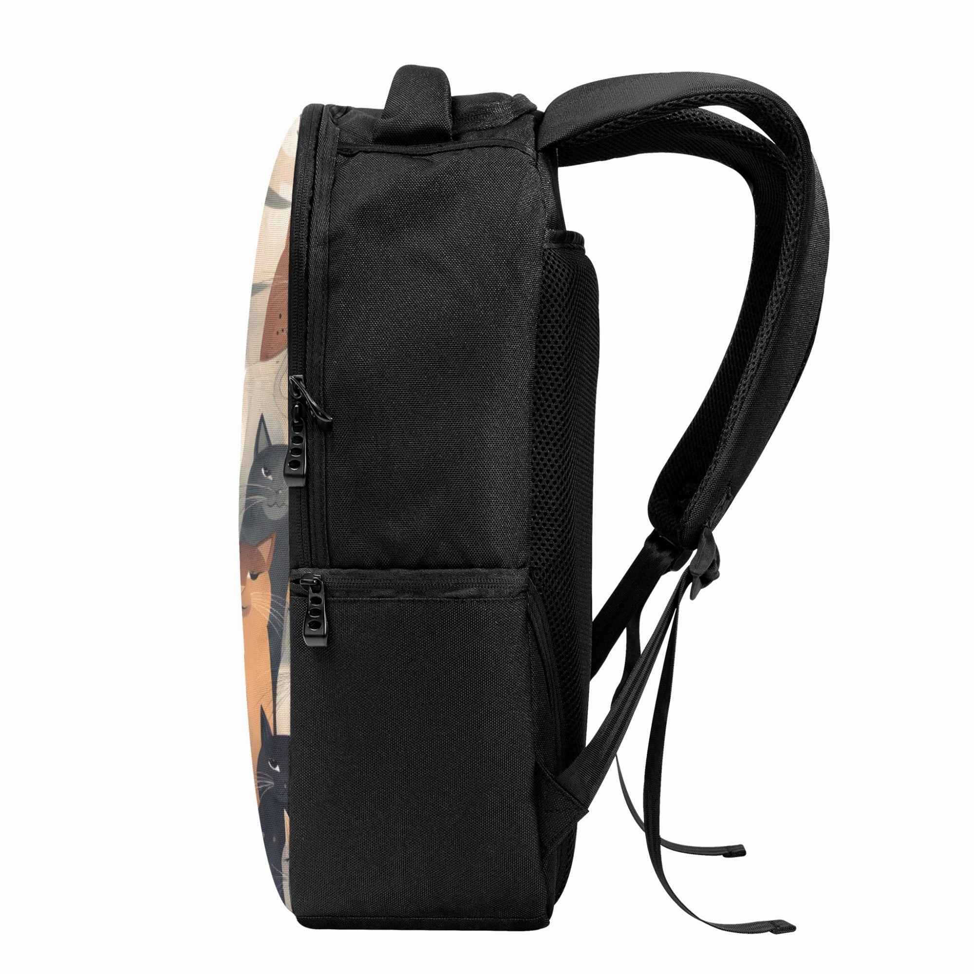 Cat Print  Laptop Backpack