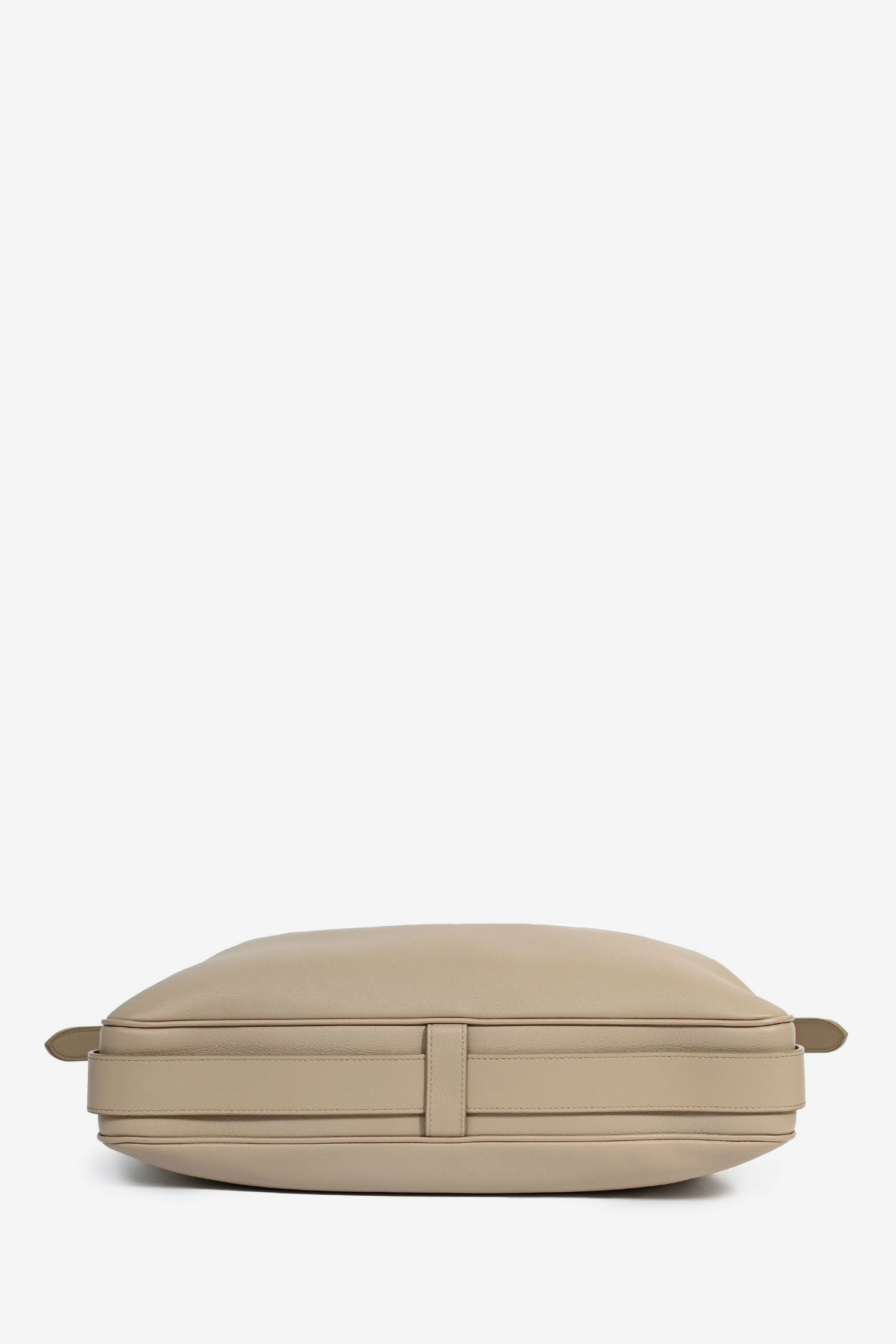Celine 2022 Taupe Leather Medium Romy Shoulder Bag
