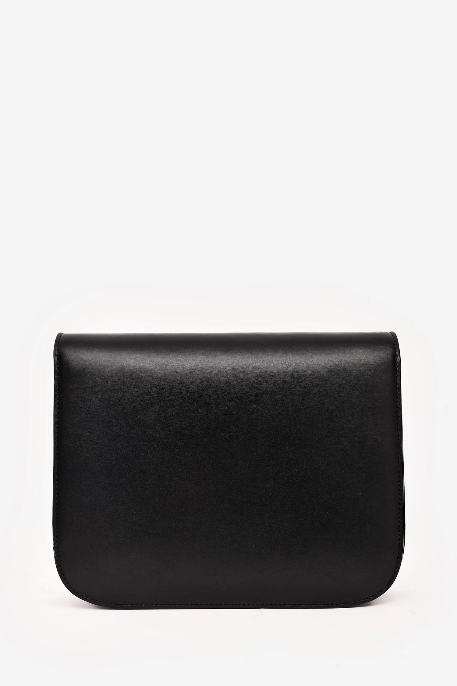 Celine Black Leather Medium Box Crossbody (As Is)