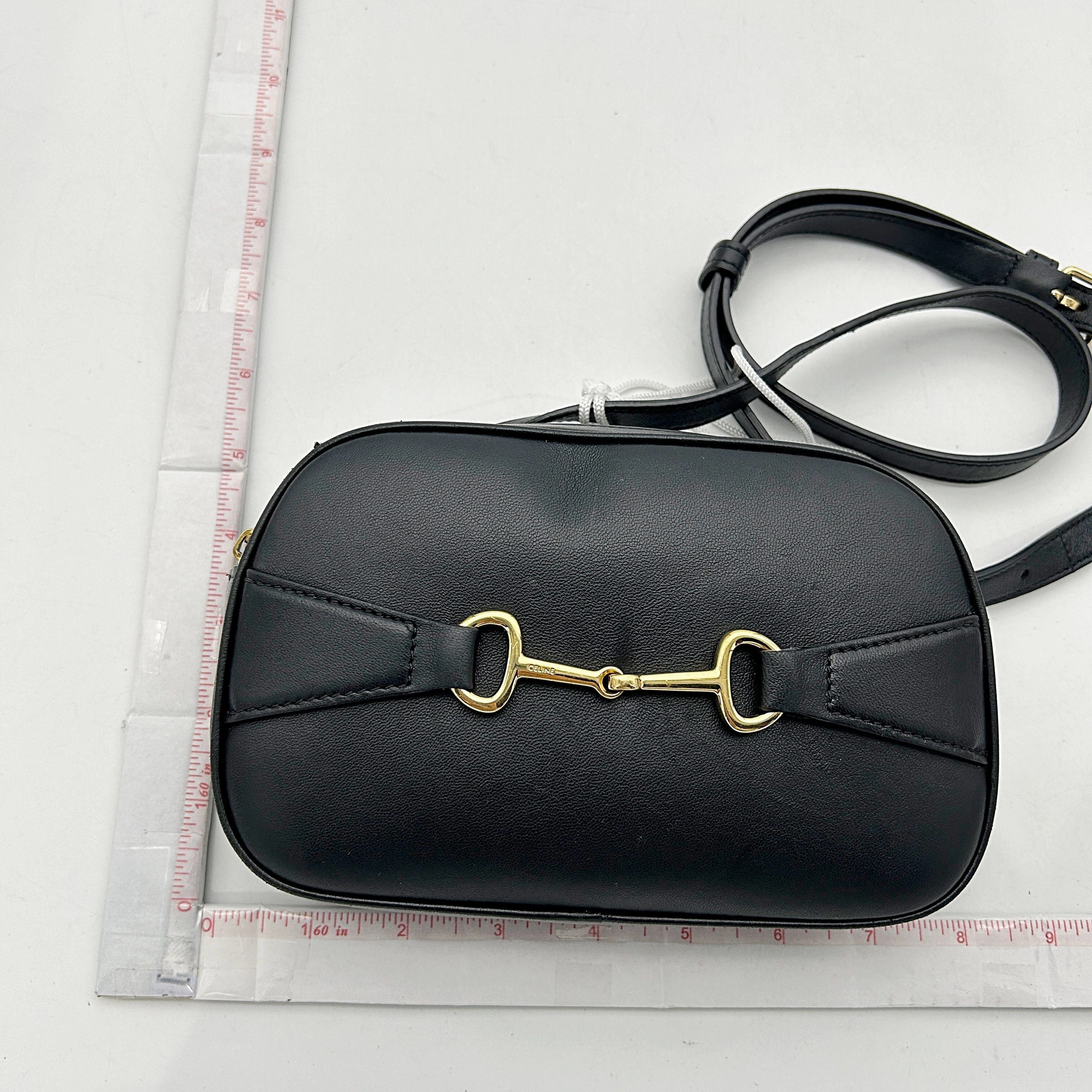 Celine Crcy Camera Bag - Black Crossbody Bags, Handbags LA31503
