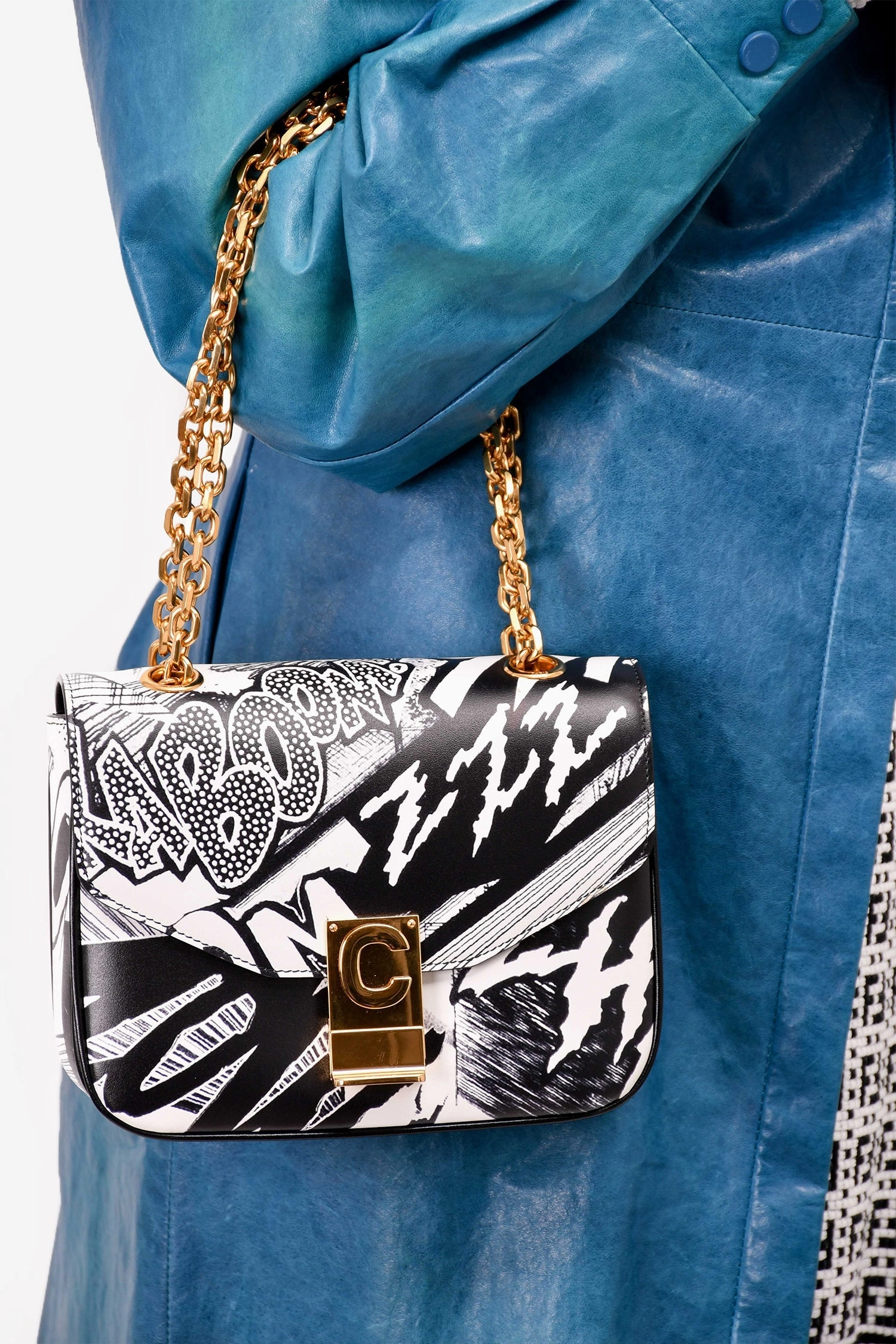 Celine x Christian Marclay 2019 Small C Bag