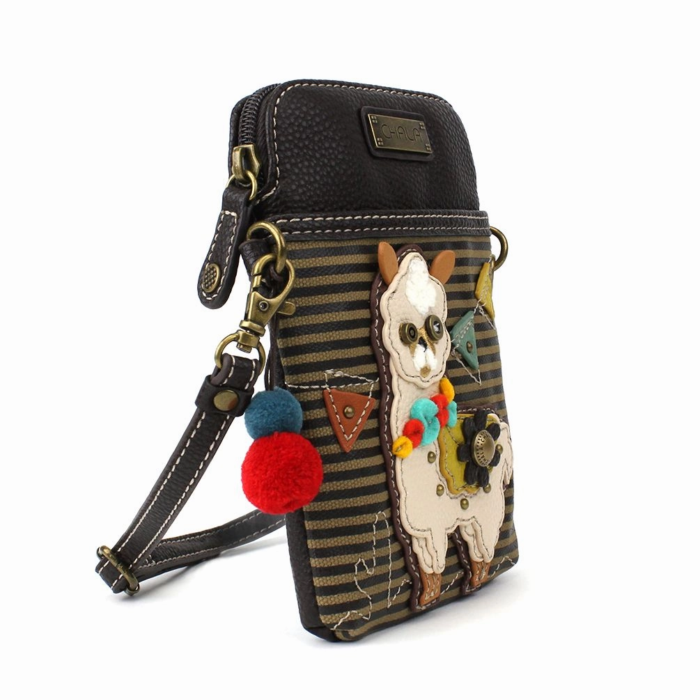 Cellphone Xbody - Llama (Olive Stripe)