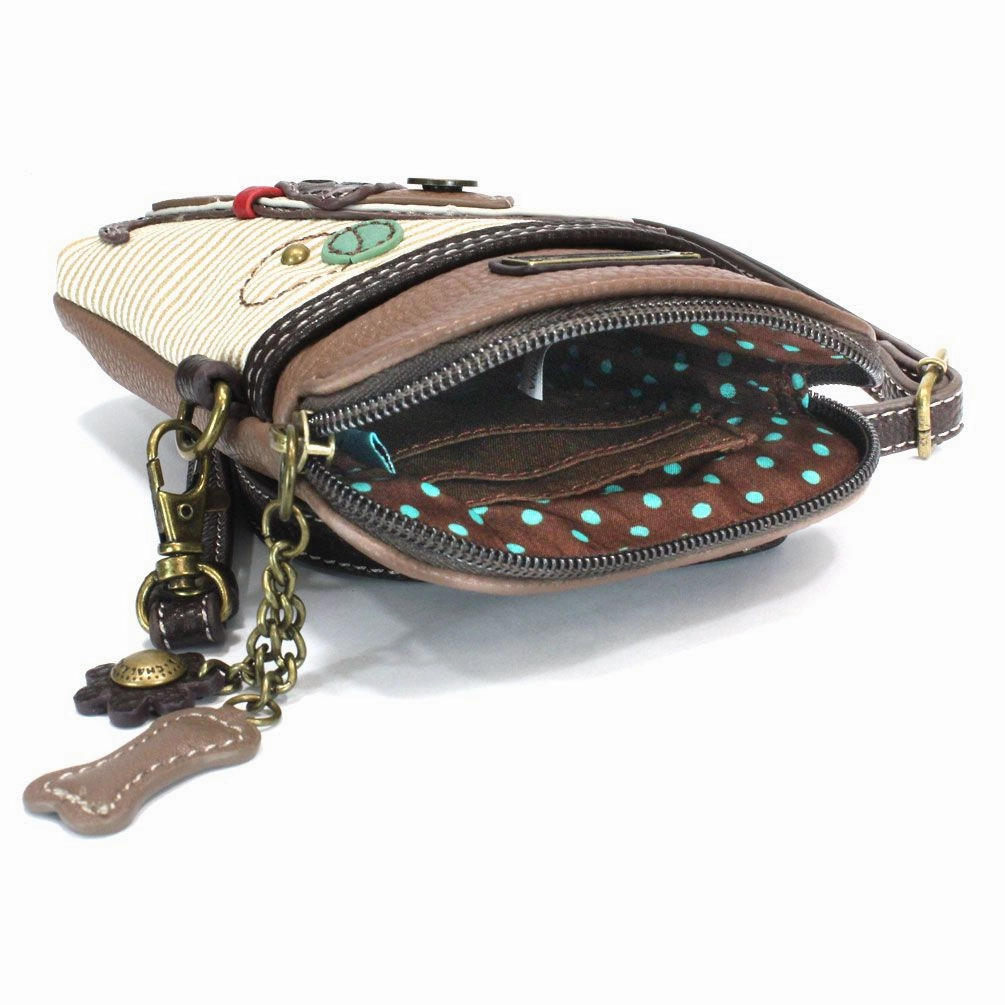 Cellphone Xbody - Toffy Dog (Brown Stripe)