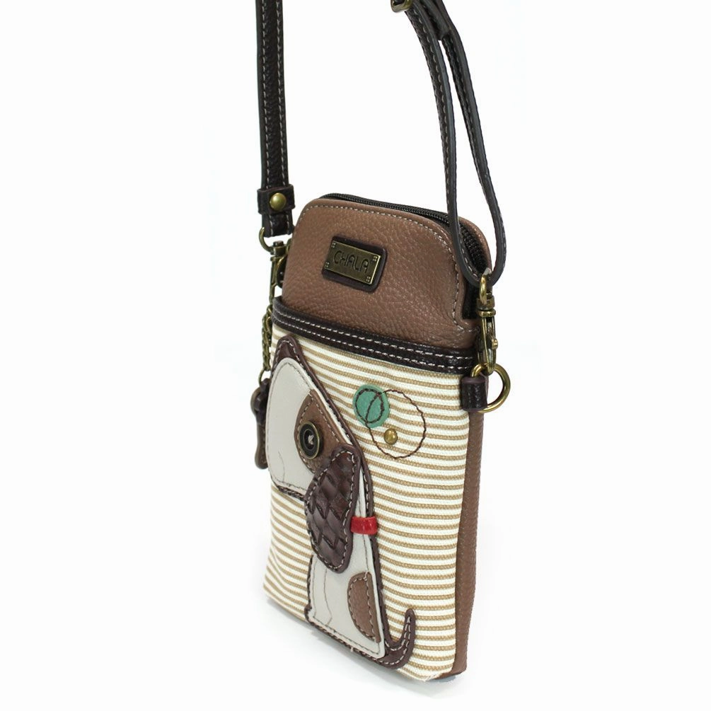 Cellphone Xbody - Toffy Dog (Brown Stripe)
