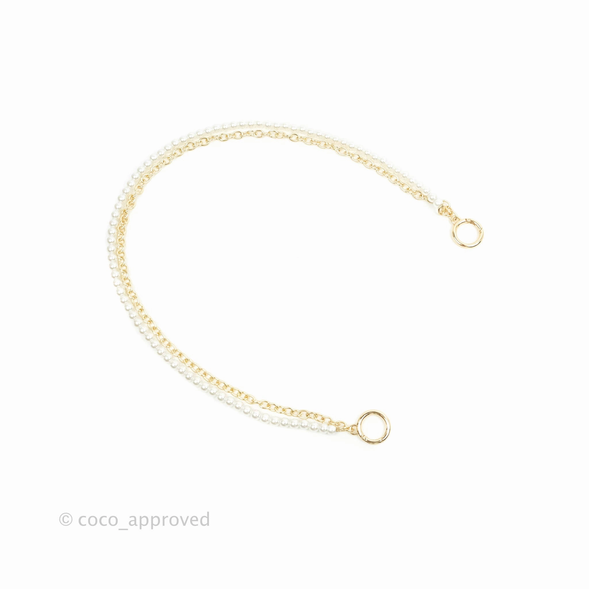 Chain & Pearl Shoulder Strap