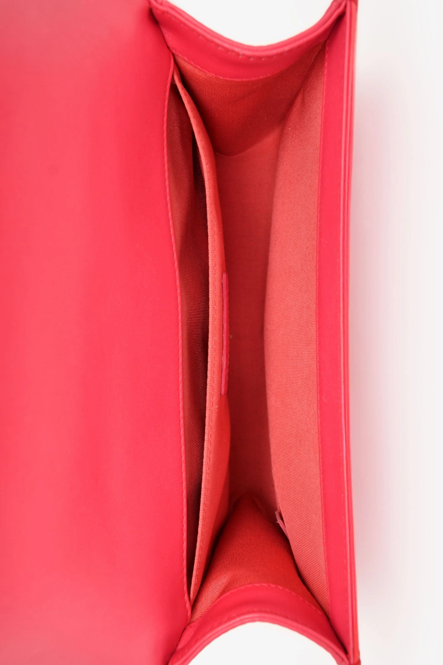 Chanel 2012/13 Neon Pink Patent Leather Medium Boy Bag