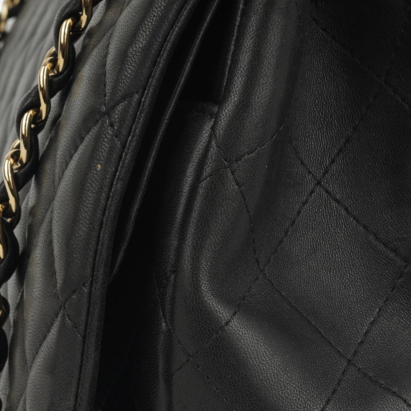 Chanel - Classic Flap Bag - Maxi - Black Lambskin CGHW - 2010 - Pre-Loved