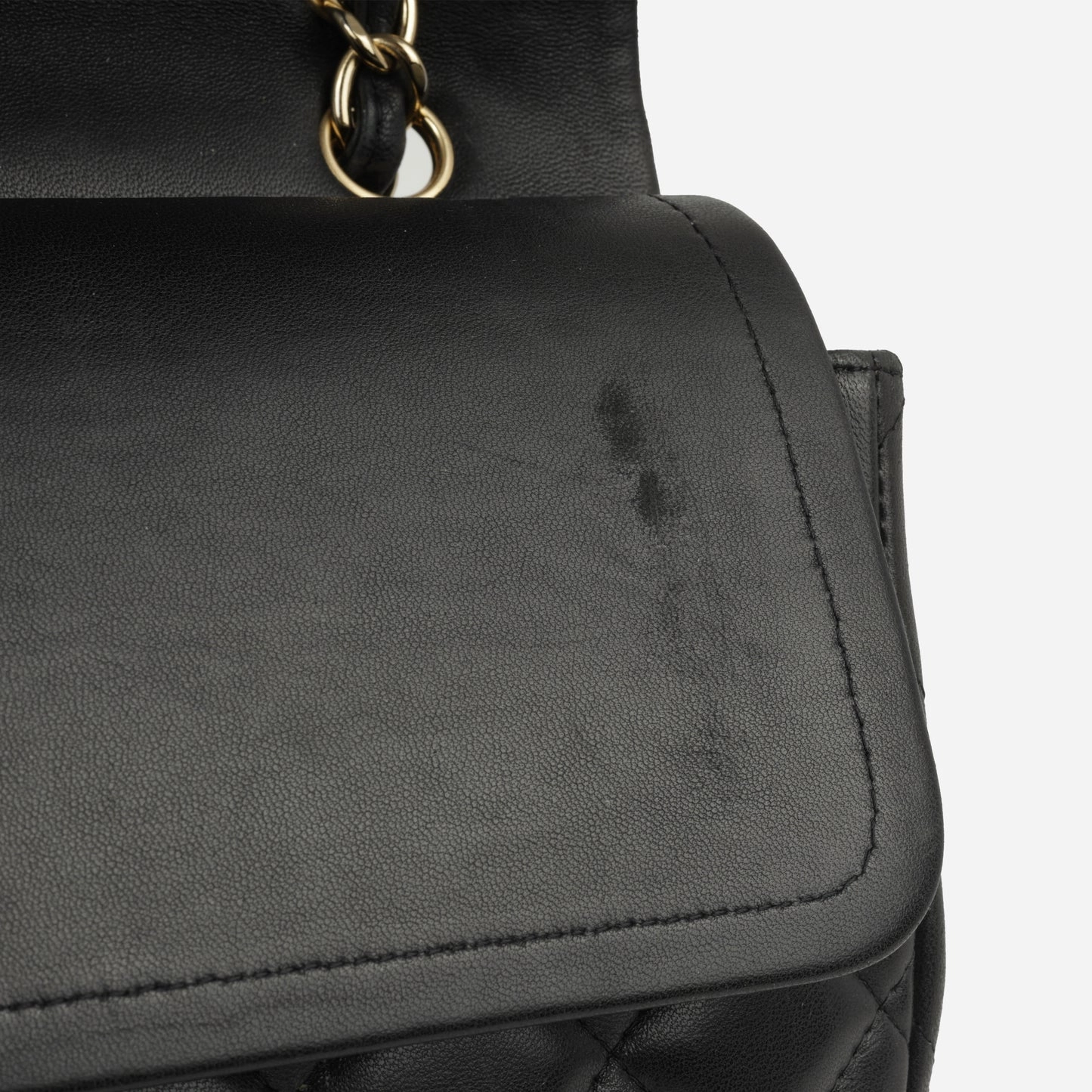 Chanel - Classic Flap Bag - Maxi - Black Lambskin CGHW - 2010 - Pre-Loved