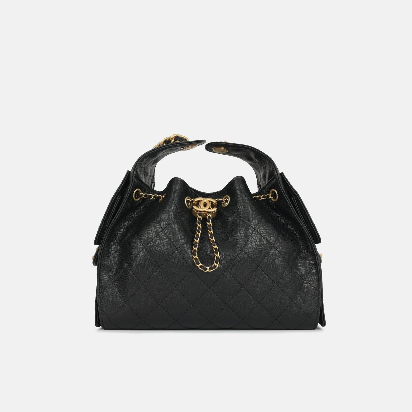 Chanel - Small 25 Hobo - Black Caviar GHW - Pristine - 2025