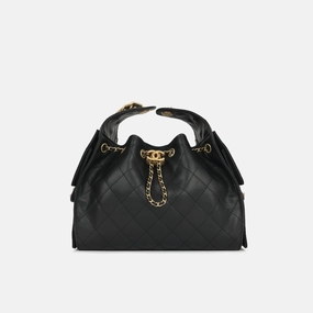 Chanel - Small 25 Hobo - Black Caviar GHW - Pristine - 2025