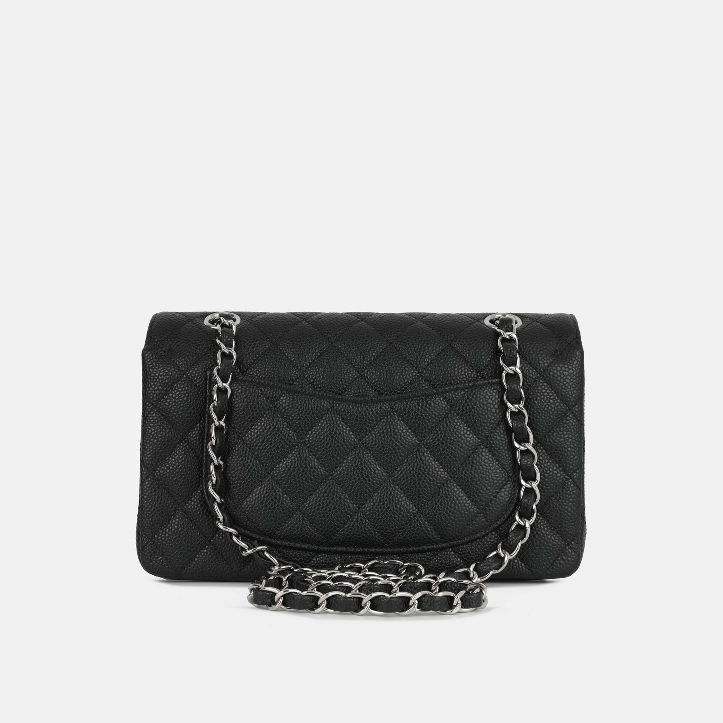 Chanel - Small Classic Flap - Black Caviar SHW - 2019 - Pre-Loved