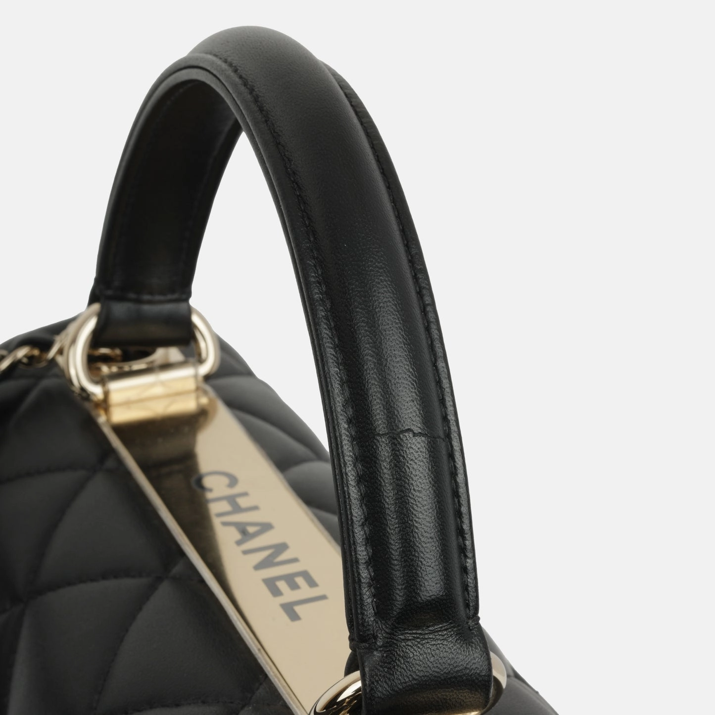 Chanel - Trendy CC Flap Bag - Small - Black Lambskin CGHW - Pre-loved