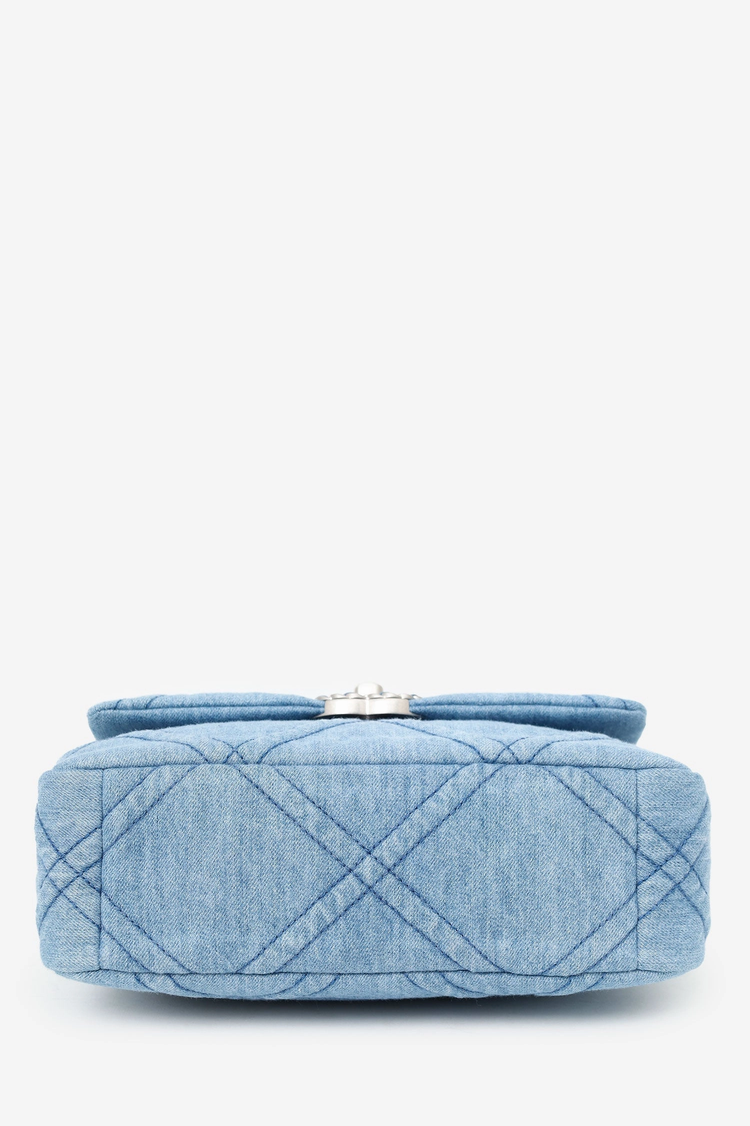 Chanel Blue Denim 'Chanel 19' Medium Flap Bag
