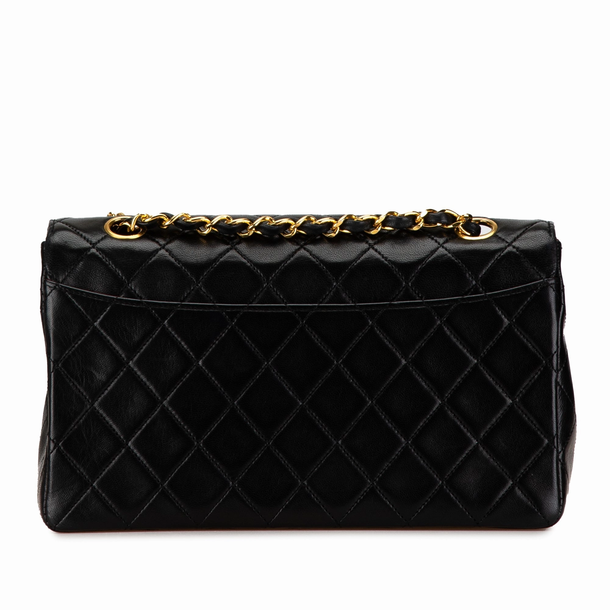 Chanel CC Matelasse Lambskin Flap Crossbody Bag (21523)