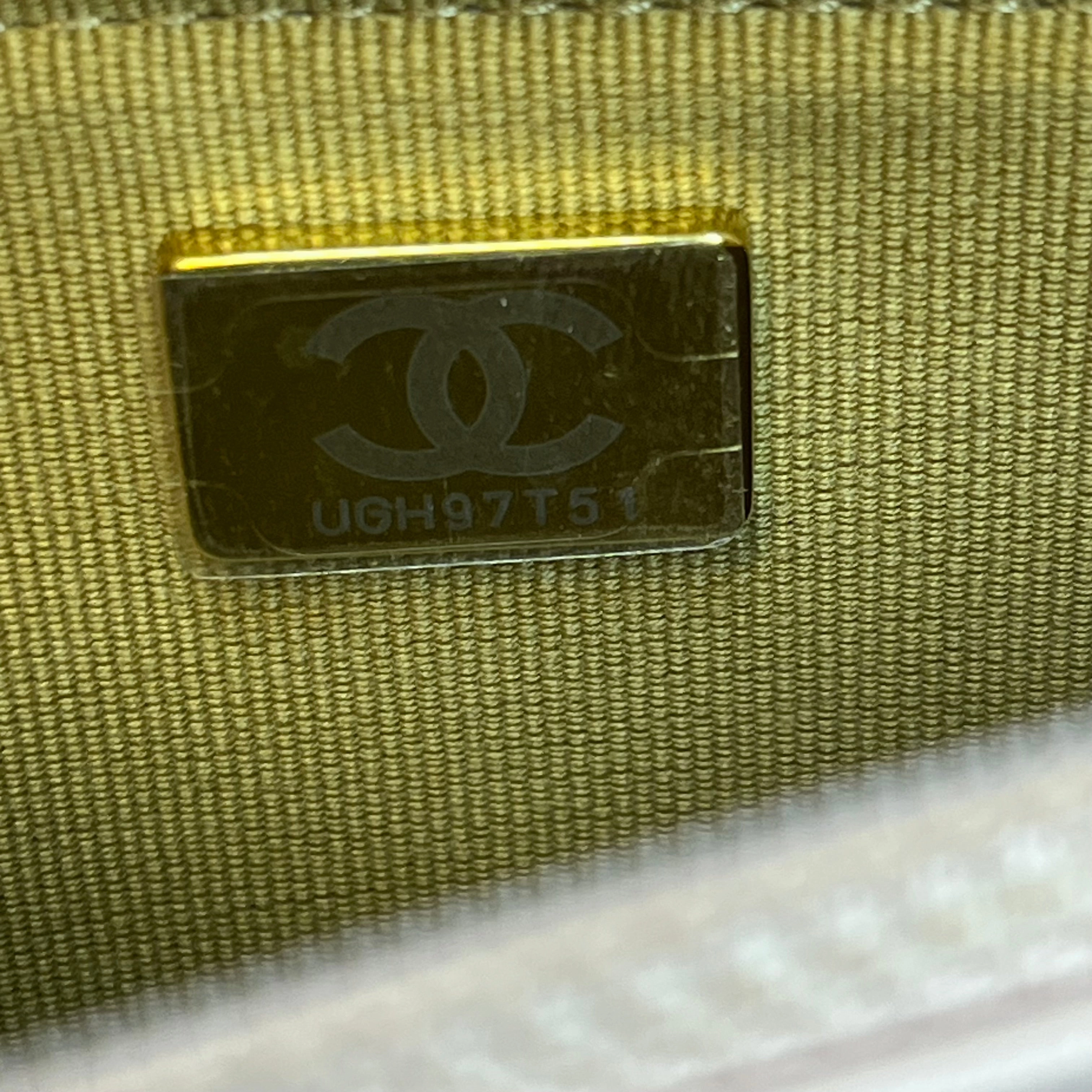 CHANEL CC Pearl Crush Wallet on Chain Lambskin Quilted Crossbody