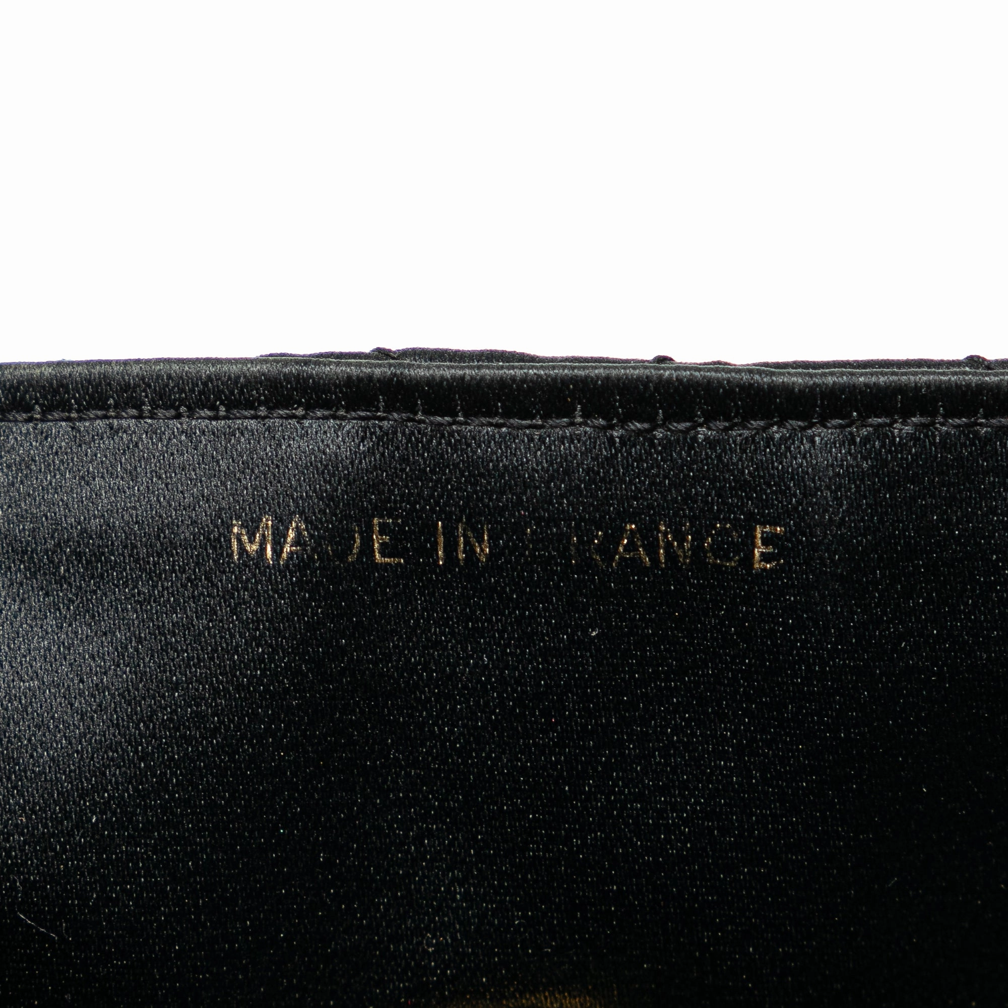 Chanel CC Quilted Satin Crossbody (21556)