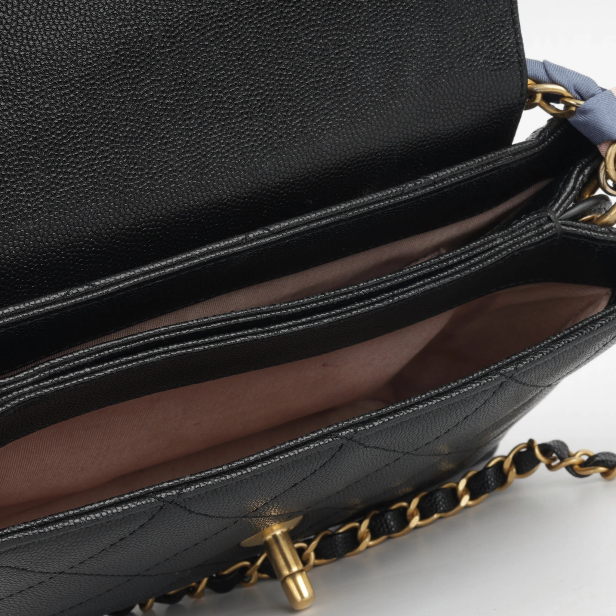 Chanel CC Scarf Chain Envelope