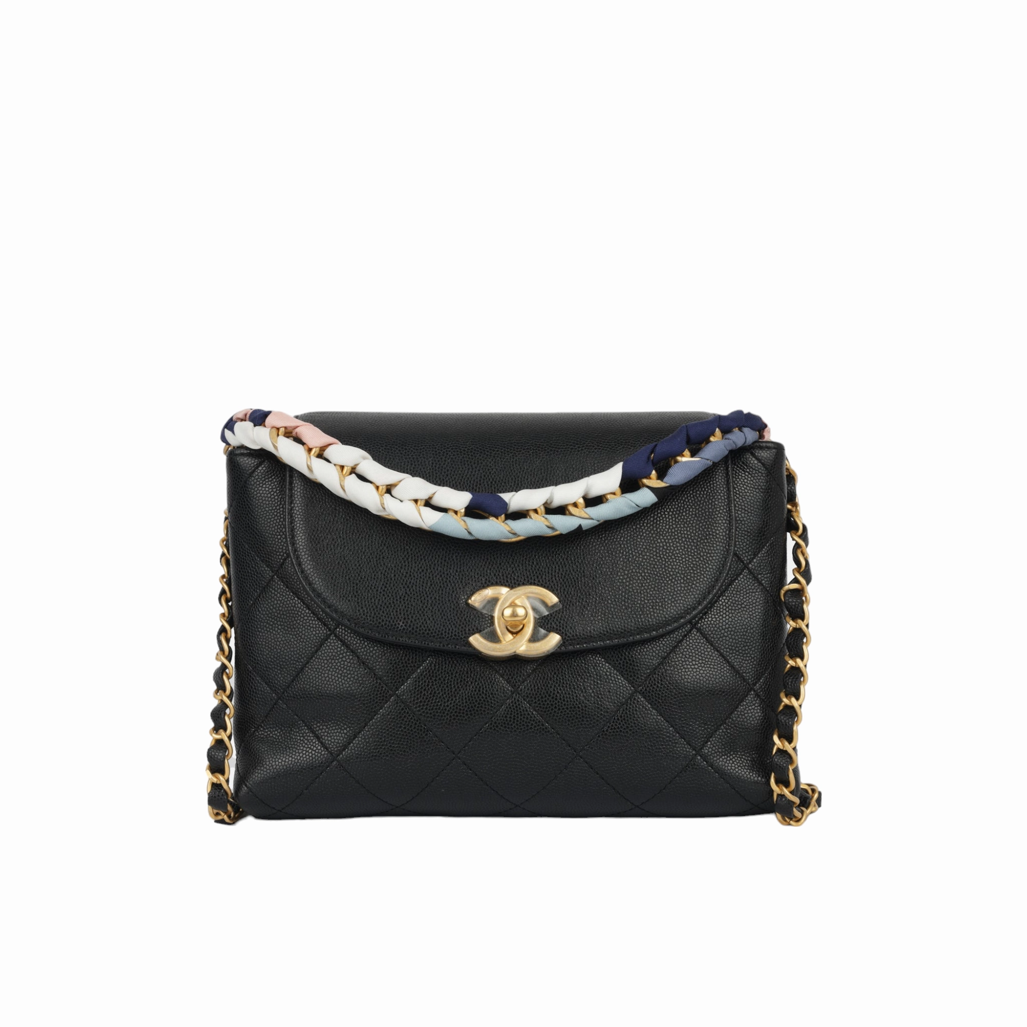 Chanel CC Scarf Chain Envelope