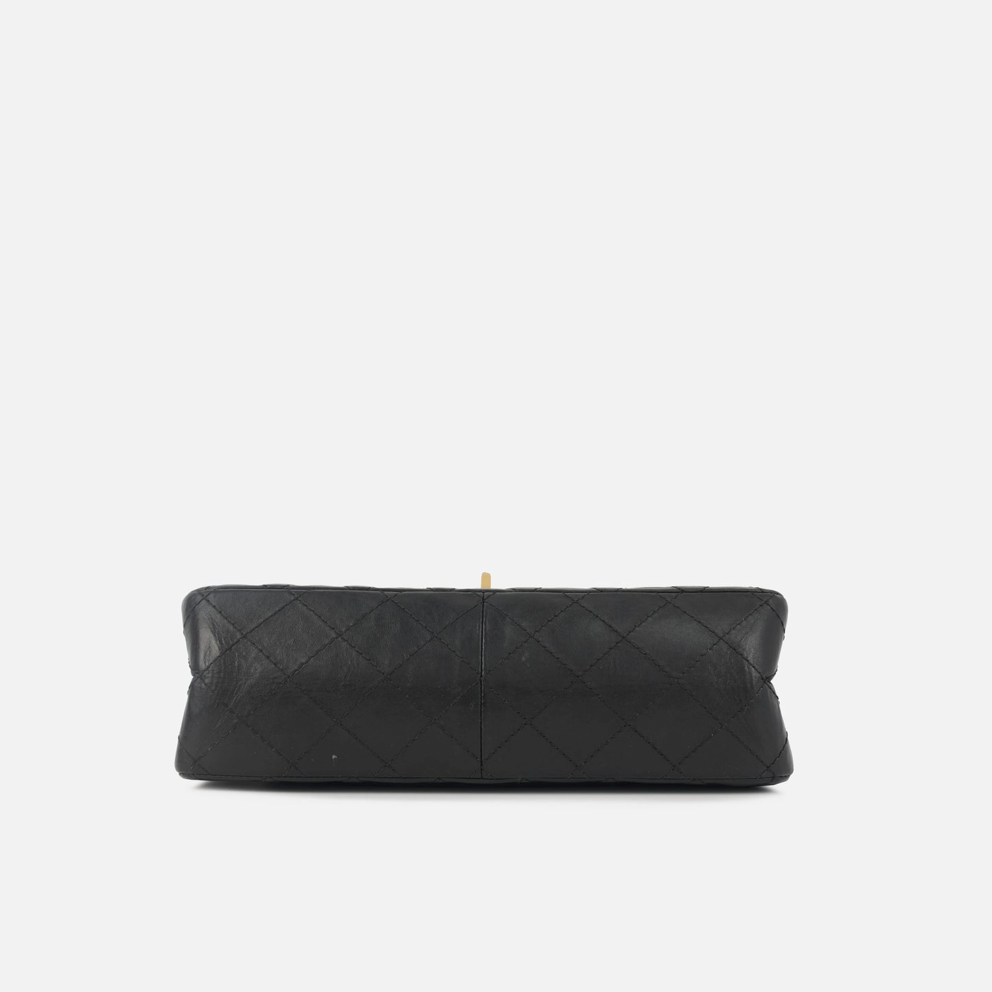 Chanel Chanel - 2.55 Reissue Flap Bag - 226 - Black Aged Calfskin GHW - Pre-Loved -2011